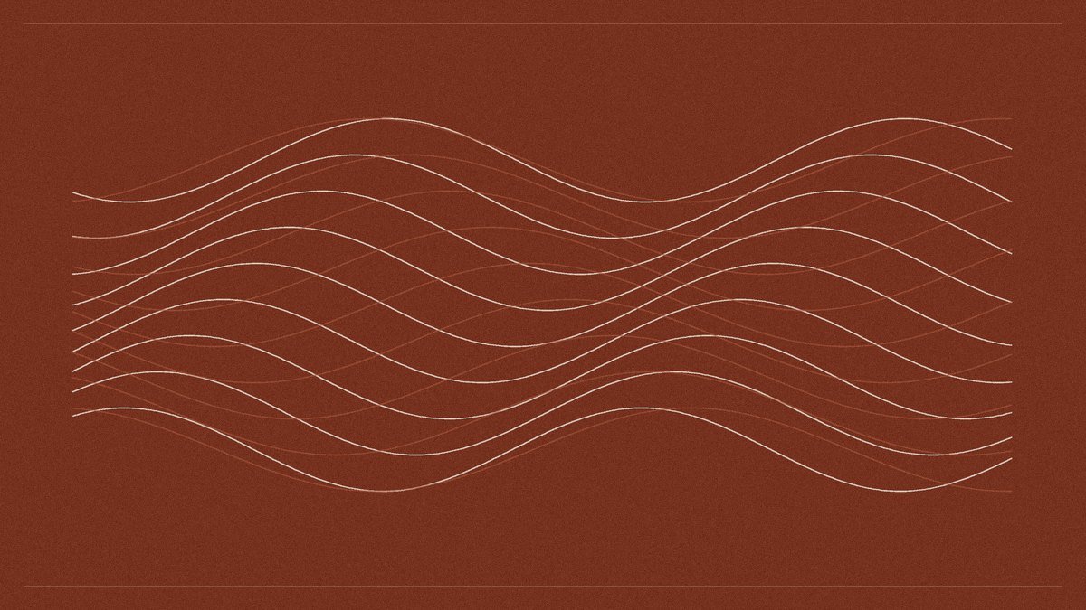 Ilustração abstrata em linhas — Ansiedade ou depressão?