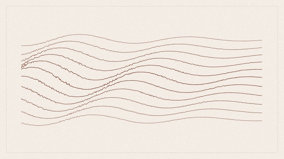 Ilustração abstrata em linhas — Equilíbrio nas relações profissionais: Cenário da Saúde Mental