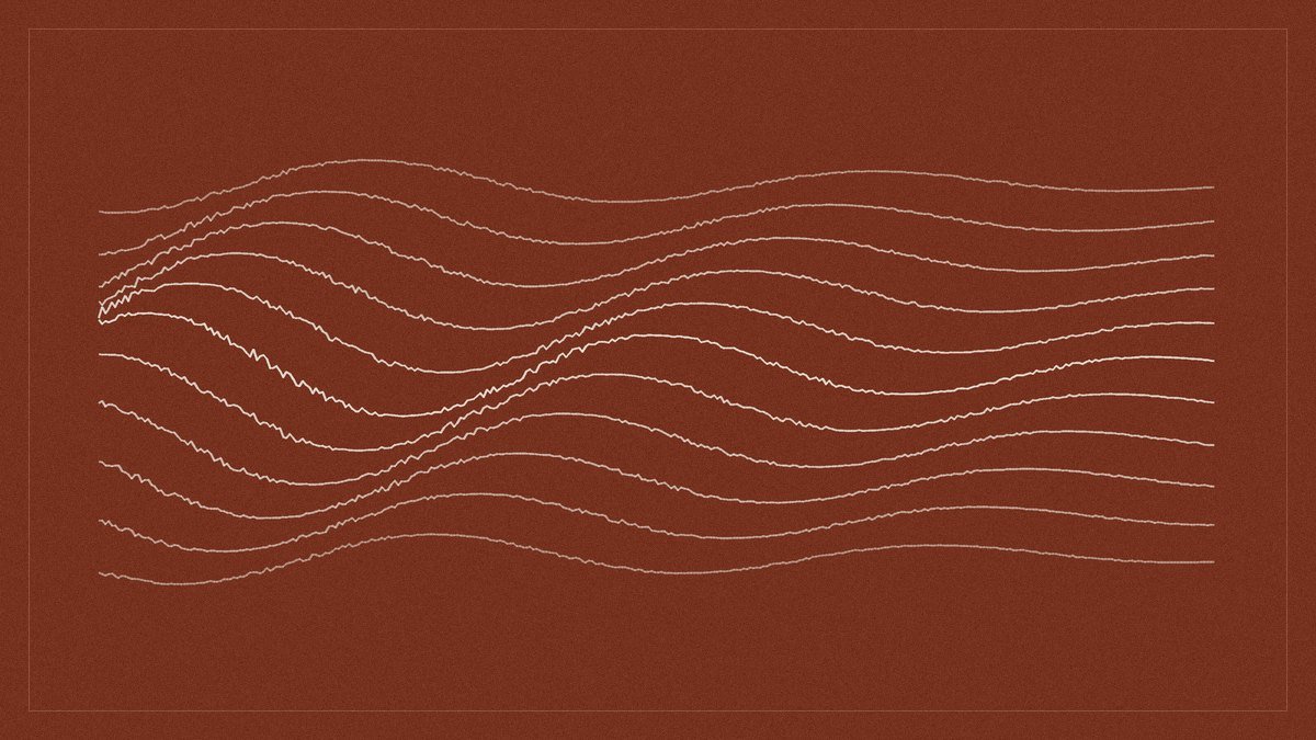 Ilustração abstrata em linhas — Como administrar a ansiedade em momentos de crise